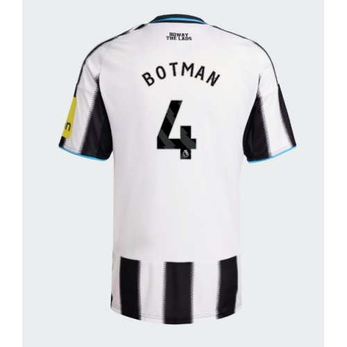 Newcastle United Sven Botman #4 Replika Hjemmebanetrøje 2025-26 Kortærmet Newcastle United Sven Botman #4 Replika Hjemmebanetrøje 2025-26 Kortærmet
